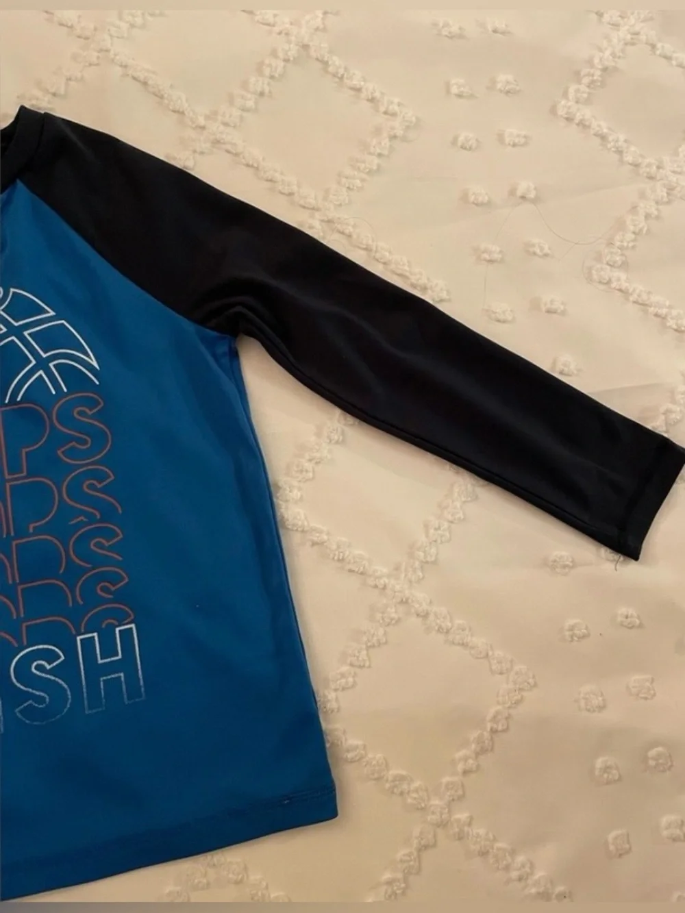 Jumping Beans Blue & Black 'Hoops Swish' Athletic Set